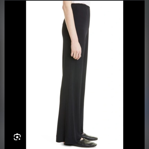 NWT Rebecca Taylor slim knit full pant in night - Picture 4 of 9